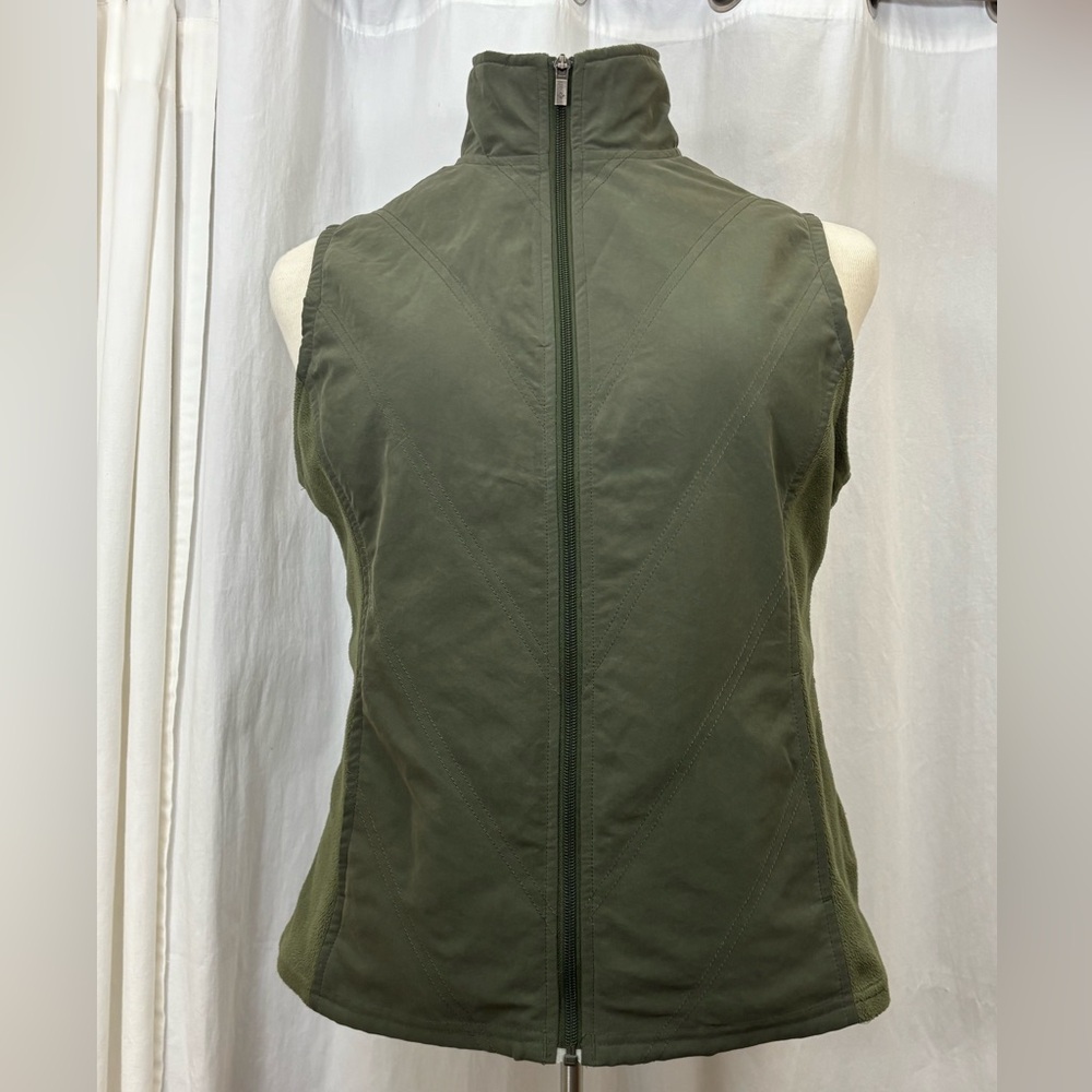 Columbia olive green vest
